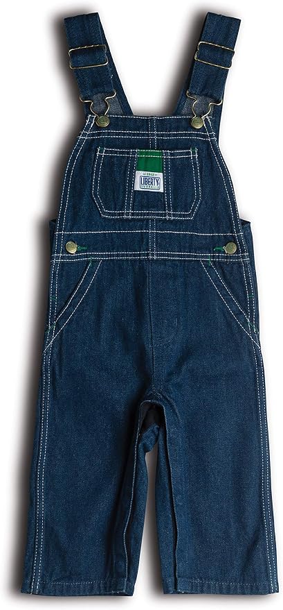 Liberty Infant Denim Bib Overall - Image 3