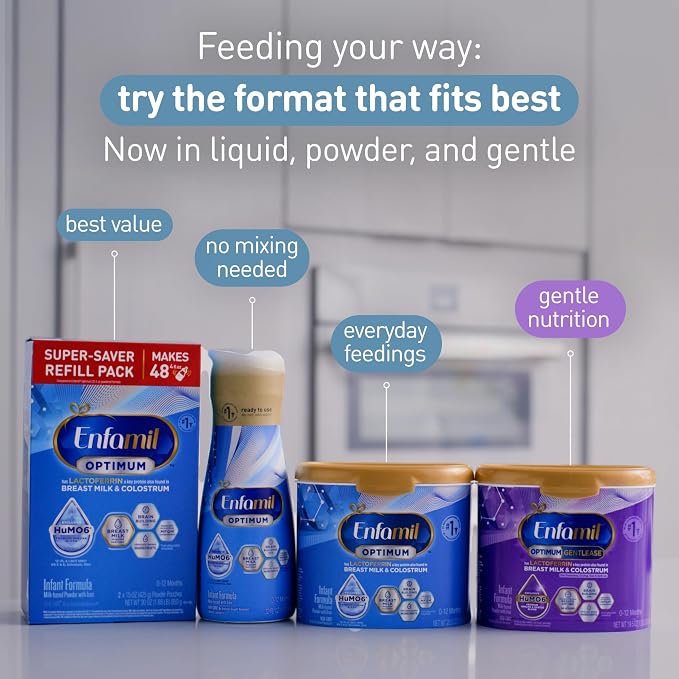 Enfamil Optimum Gentlease, Our Closest Formula to Breast Milk, - Image 9