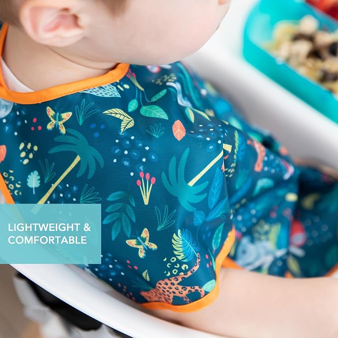 Bumkins Bibs - Toddler Bibs, Waterproof, Large - Image 4