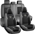 Car Seat Covers Full Coverage Seat Cover Premium Waterproof Faux Leather by Unknown
