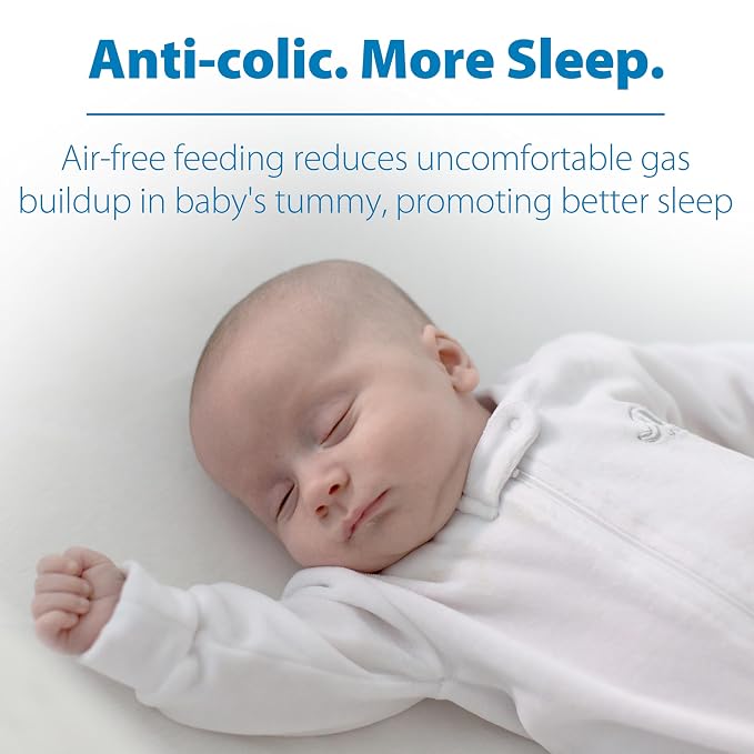 Dr. Brown's Natural Flow Anti-Colic Options+ Wide-Neck Glass Baby Bottles 5 - Image 3