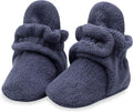Zutano Unisex Fleece Baby Booties, Two Snap Closure, Newborn to 24 Months by Zutano