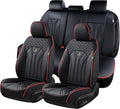 FLORICH Leather Seat Covers, Seat Covers Full Set, Car Seat Protectors 5 Seats by FLORICH