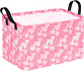 Rectangle Heart Partten Kids Gift Storage Basket Home Shelf Storage Basket by Unknown