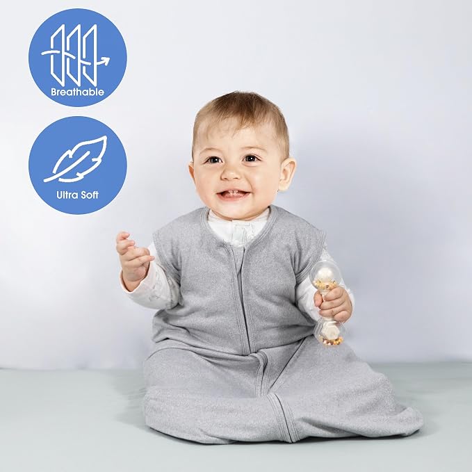 Baby Sleep Sack 12-18 Months Baby Wearable Blanket 100% Rayon Cotton 2-Way - Image 3