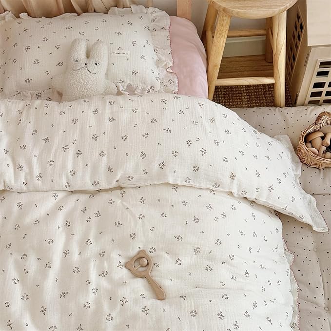 AOJIM Cotton Muslin Kids Toddler Pillowcase - Image 3