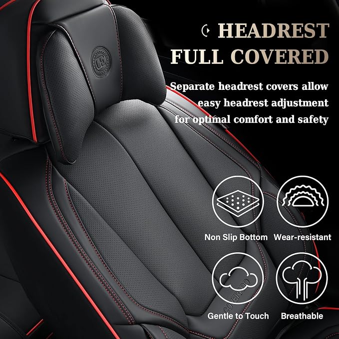 Coverado Universal Seat Covers Full Set, 5 Seats Universal Seat Covers - Image 5