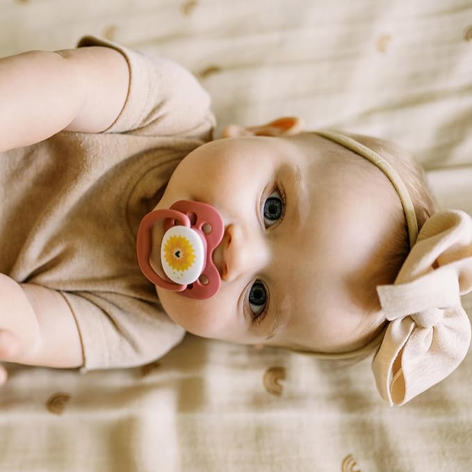 Dr. Brown's Advantage Glow-in-the-Dark Baby Pacifier, Fully Symmetrical Soother - Image 14