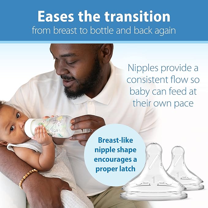 Dr. Brown’s Natural Flow® Anti-Colic Options+™ Wide-Neck Baby Bottle Designer - Image 4