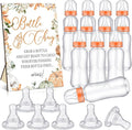 TrelaCo Little Pumpkin Cool Baby Shower Games Wooden Bottle Chug Sign Rustic by TrelaCo