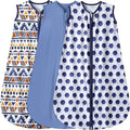 3 Pack Baby Sleep Sack 100% Rayon Cotton Baby Sleeping Bag 2-Way Zipper Toddler by BSTOPPT