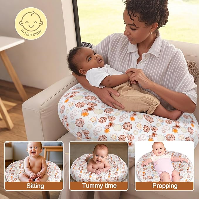 Baby Nursing Pillow for Breastfeeding, Adjustable Breast Feeding Pillow for - Image 2