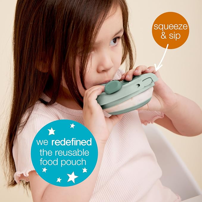 b.box Fill + Feed | Reusable Baby Food Pouch | - Image 4