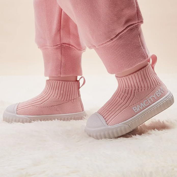 BMCiTYBM Baby Sneakers Girls Boys Lightweight Breathable Mesh First Walkers - Image 2