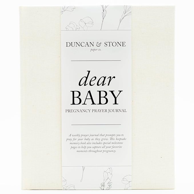 Pregnancy Prayer Journal by DuncanStonePaperCo