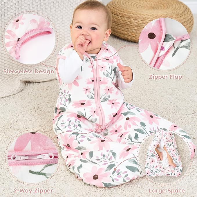 Yoofoss Baby Sleep Sack 12-18 Months, TOG 2.5 Baby Wearable Blanket - Image 5
