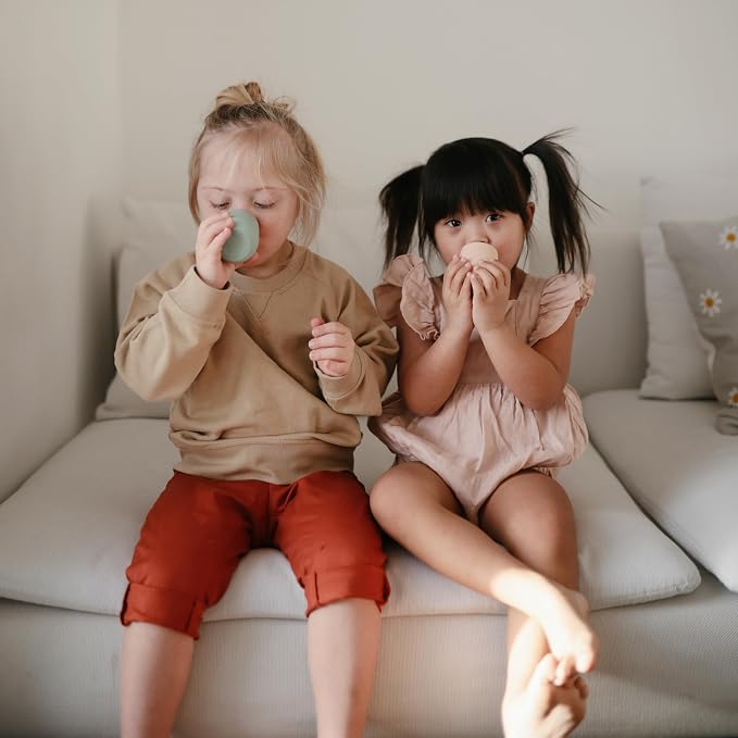mushie Silicone Baby Starter Training Cup | 6 Months+ - Image 5