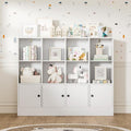 White Bookshelf, Wood Bookcase by DIYART