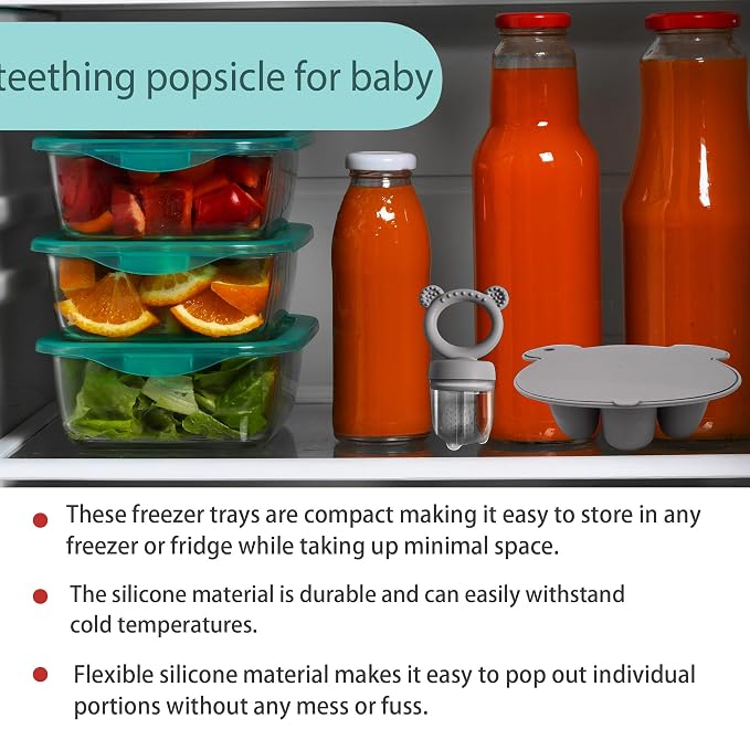 Silicone Baby Food Freezer Tray - Image 5