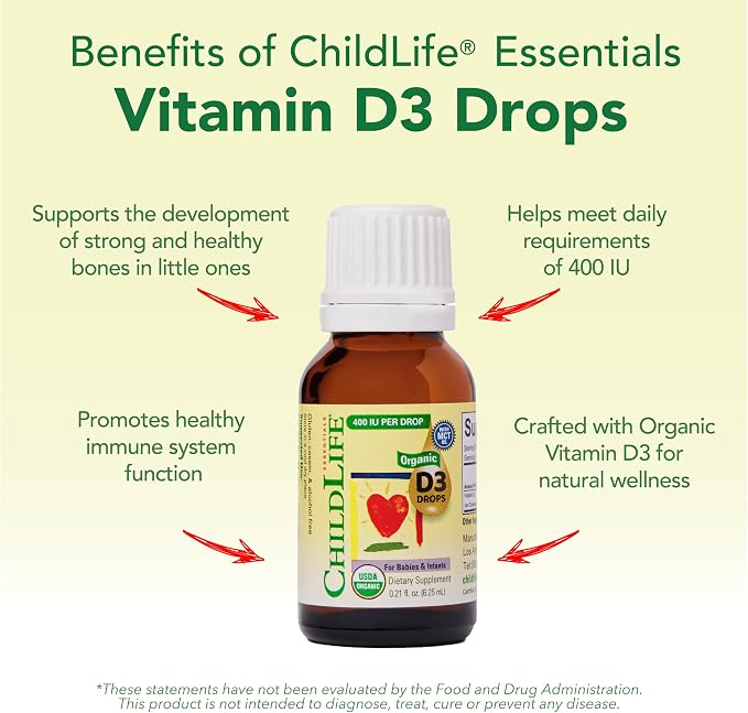 CHILDLIFE Essentials Organic Vitamin D3 Drops - Image 6