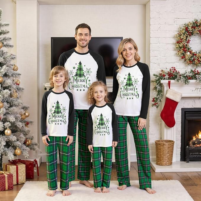 Awoscut Family Christmas Pajamas Matching Pajamas - Image 2