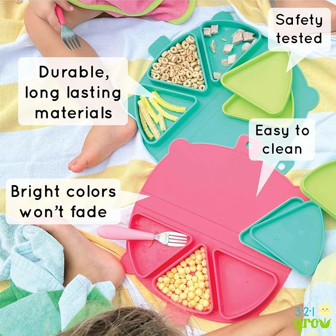 Silicone On-The-Go Snack Mat – Foldable Reusable Placemat - Image 8