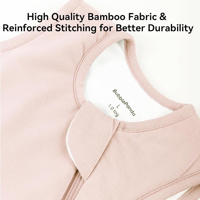 BubblePanda Rayon Made from Bamboo Sleep Sack 6-12 Months 0.5 Tog Soft - Image 5