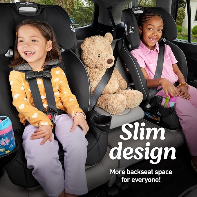 Graco Slimfit 3-in-1 Convertible Car Seat, Ultra-Space-Saving Design, Suitable - Image 3