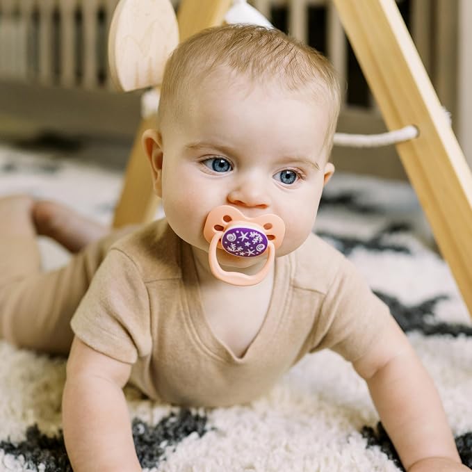 Dr. Brown's Advantage Glow-in-the-Dark Baby Pacifier, Fully Symmetrical Soother - Image 14