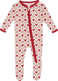KicKee Full of Hearts Footie by KicKeePants