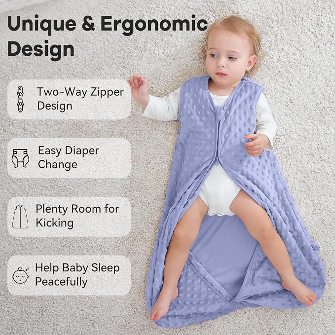 Fleece Baby Sleep Sack 0-6 Months - Image 4