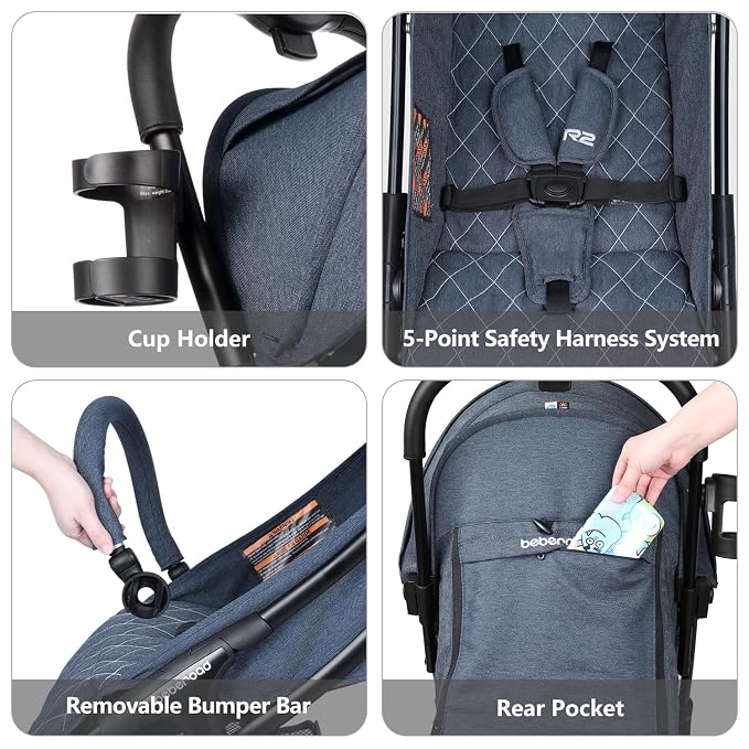 Beberoad Love R2 Small Travel Stroller - Image 4