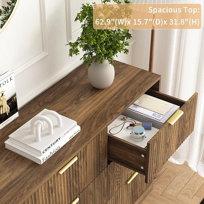 9 Drawer Dresser for Bedroom - Image 5
