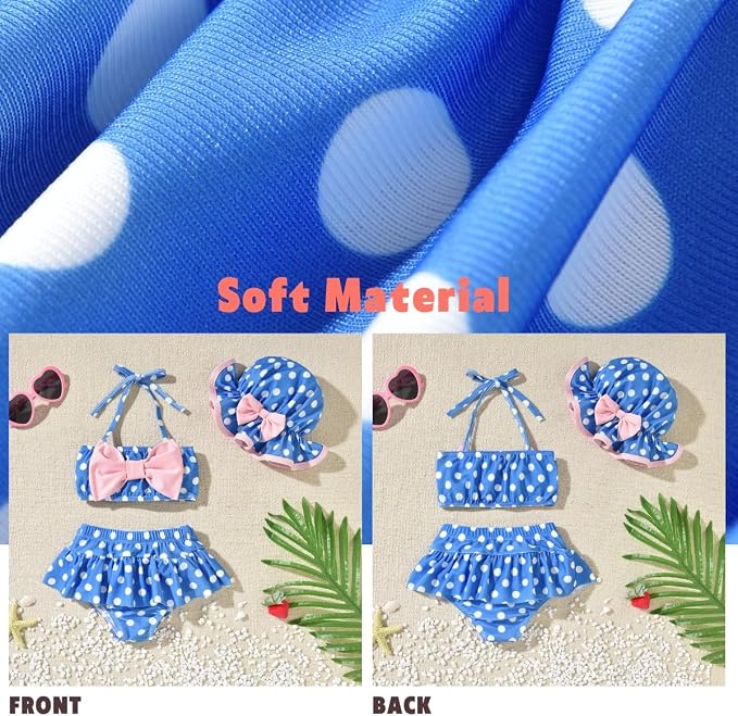 Aalizzwell Baby Girl 2-Piece Bikini Swimsuit - Image 5