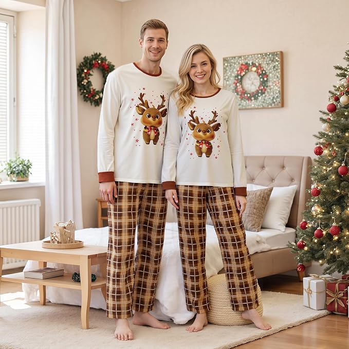 Awoscut Family Christmas Pajamas Matching Pajamas - Image 5