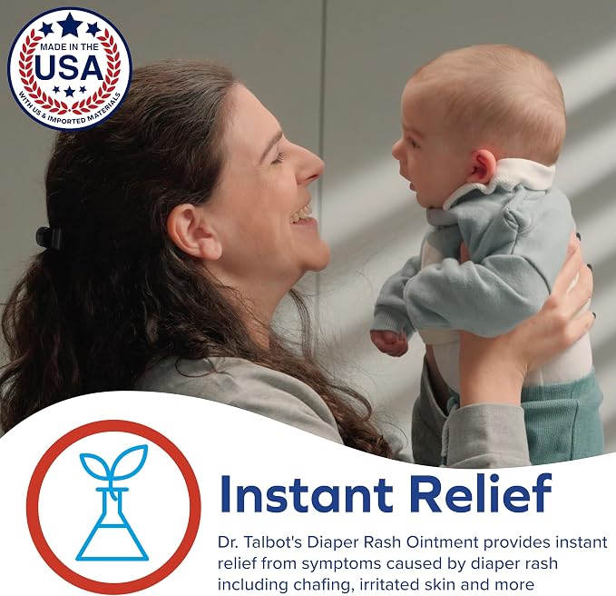 Dr. Talbot's Maximum Strength Diaper Rash Ointment - 4 oz - Zinc Oxide Skin - Image 4