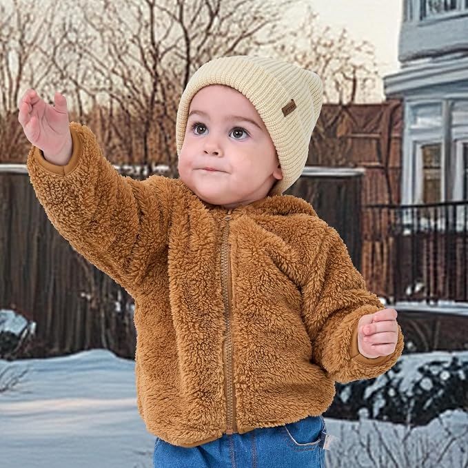 Bebila Baby Beanie Toddler Infant Winter Hats Knit Warm Caps - Image 5