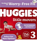 Huggies Size 3 Diapers, Little Movers Baby Diapers, Size 3 by Huggies%C2%AE
