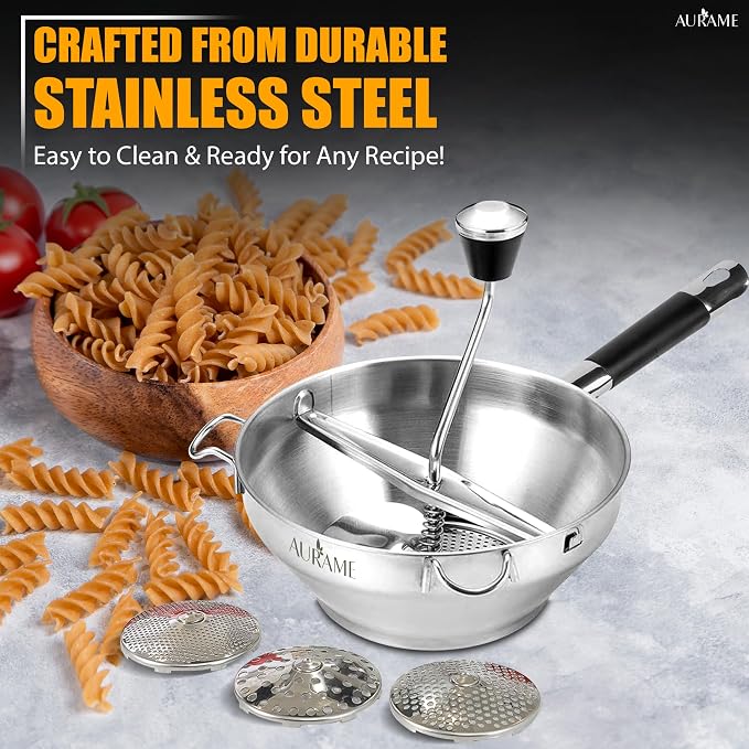 Premium Stainless Steel Food Mill - Image 3