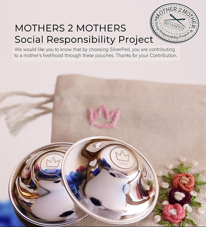 100% Silver Nipple Shield, Soothe and Protect Sore Nipples - Image 8