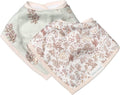 Loulou Lollipop Soft Breathable and Absorbent Muslin Bandana Bib Drool Bib Set by LoulouLollipop