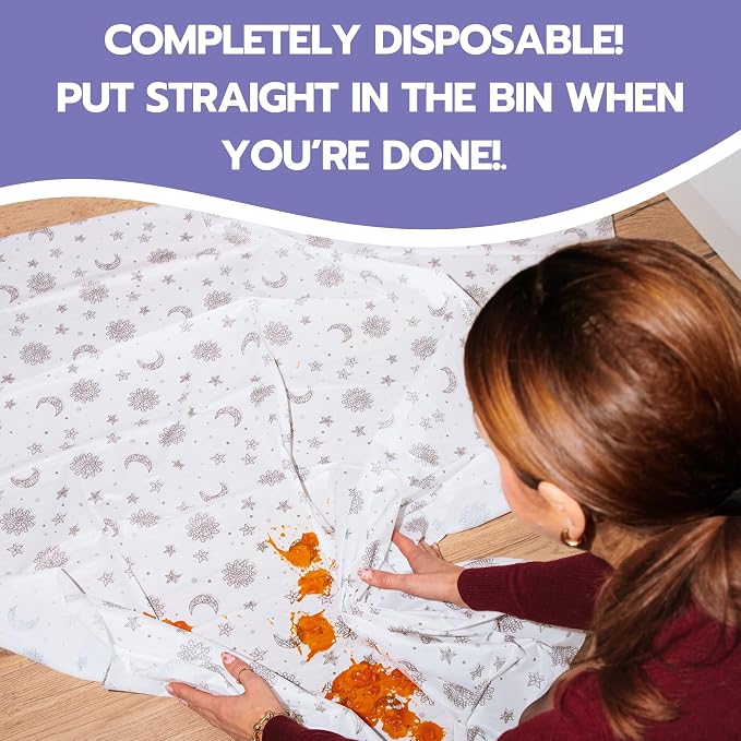 60 Pack Disposable Splat Mats by Eli - Image 3