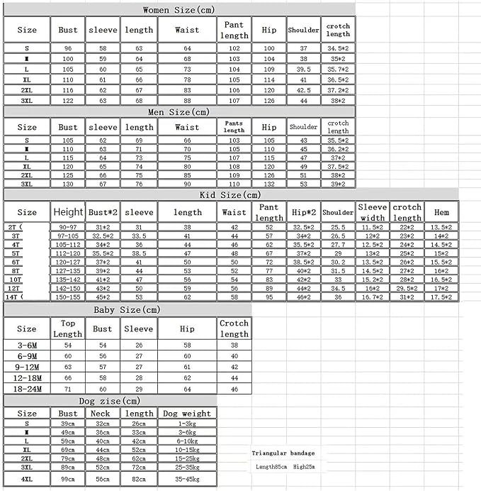 Awoscut Family Christmas Pajamas Matching Pajamas - Image 7