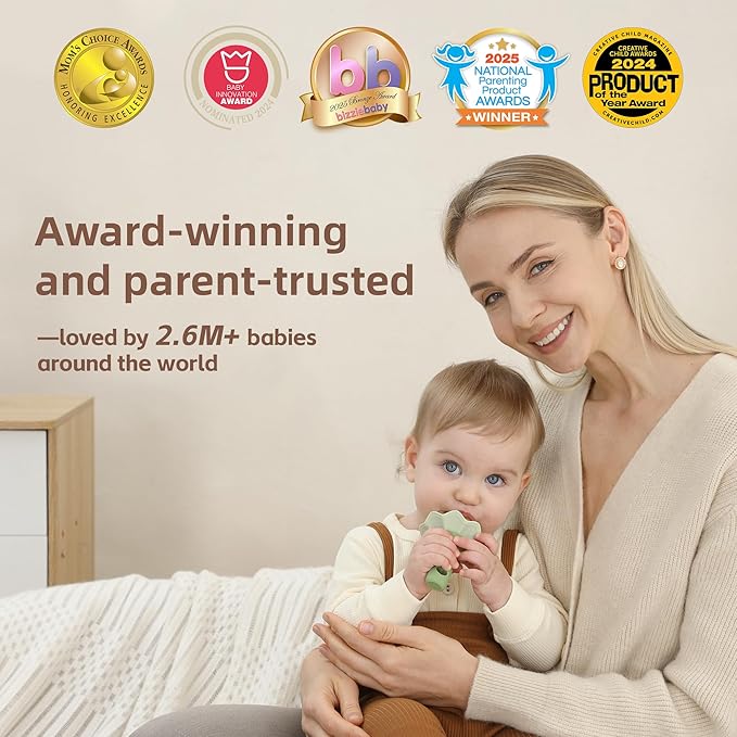 Moonkie Baby Fruit Feeder, BPA Free Silicone Food Feeder - Image 4