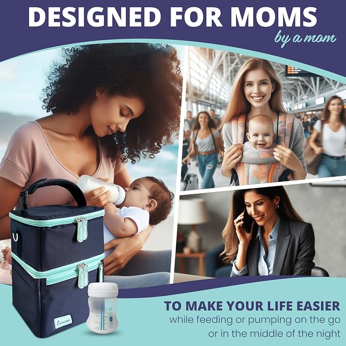 Cool Insulated Breast Milk Cooler Bag - Image 6