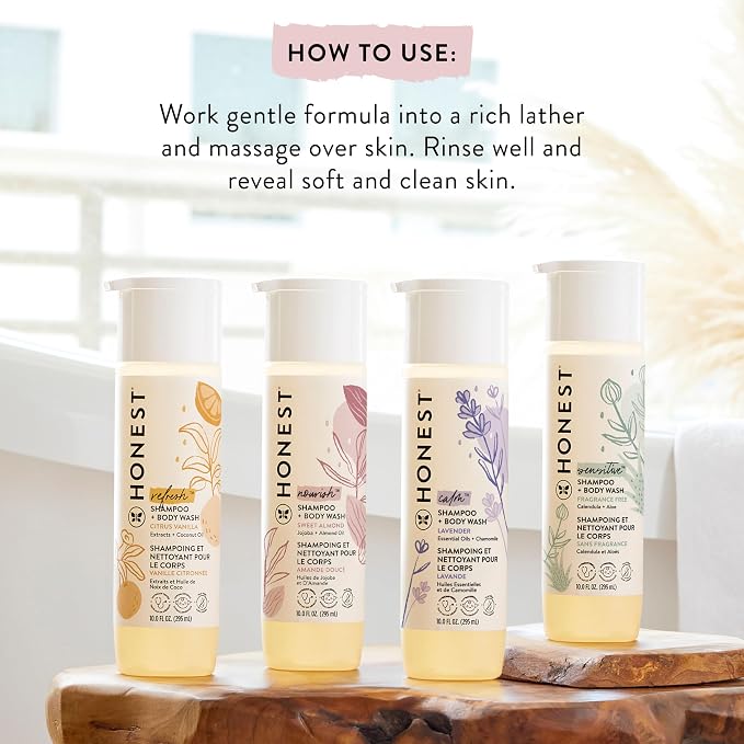 The Honest Company 2-in-1 Cleansing Shampoo and Body Wash and Face and Body - Image 8