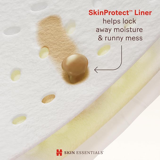 Huggies Size 4 Diapers, Skin Essentials Baby Diapers, Size 4, Packaging May Vary - Image 3
