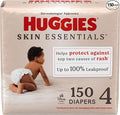 Huggies Size 4 Diapers, Skin Essentials Baby Diapers, Size 4, Packaging May Vary by Huggies%C2%AE