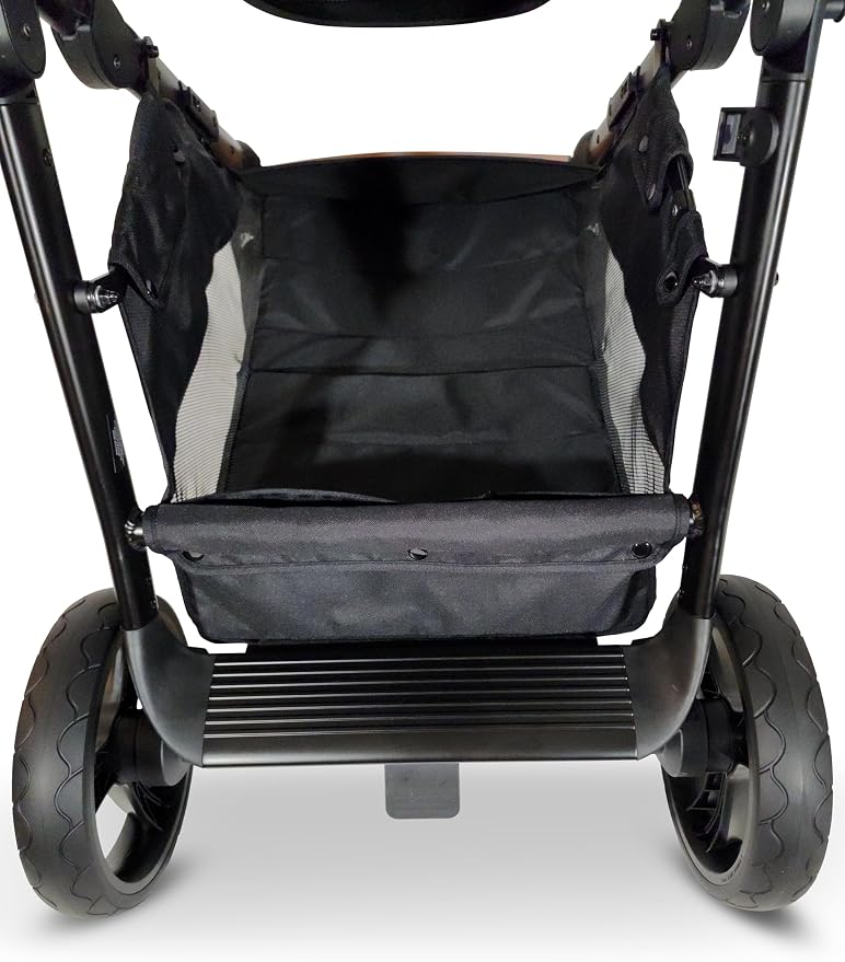Venice Child Midnight Ventura Single to Double Sit-and-Stand Stroller & 2nd - Image 8