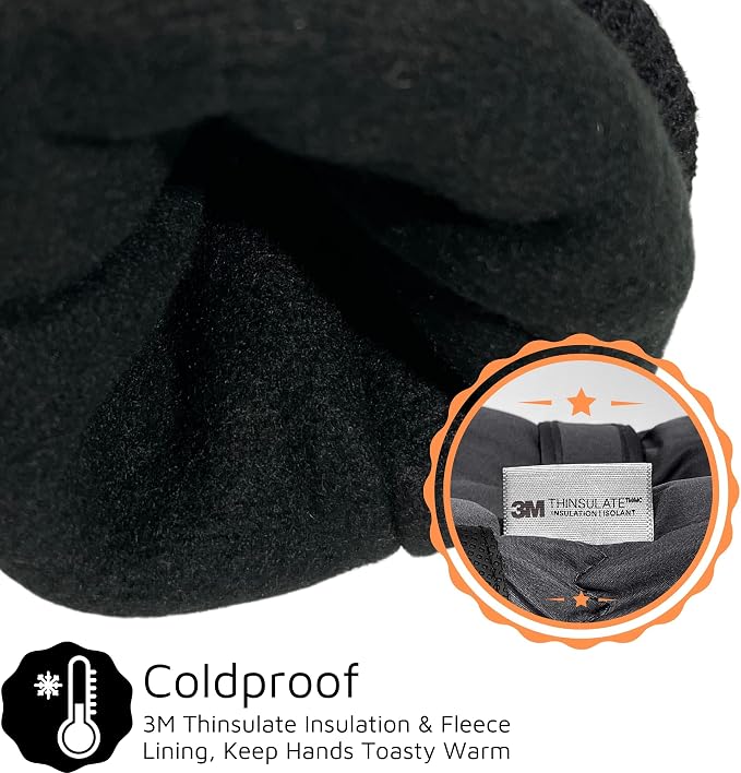 F Flammi Toddler Kids Snow Mittens - Image 4